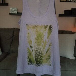 Lavender AEO Pineapple tank top